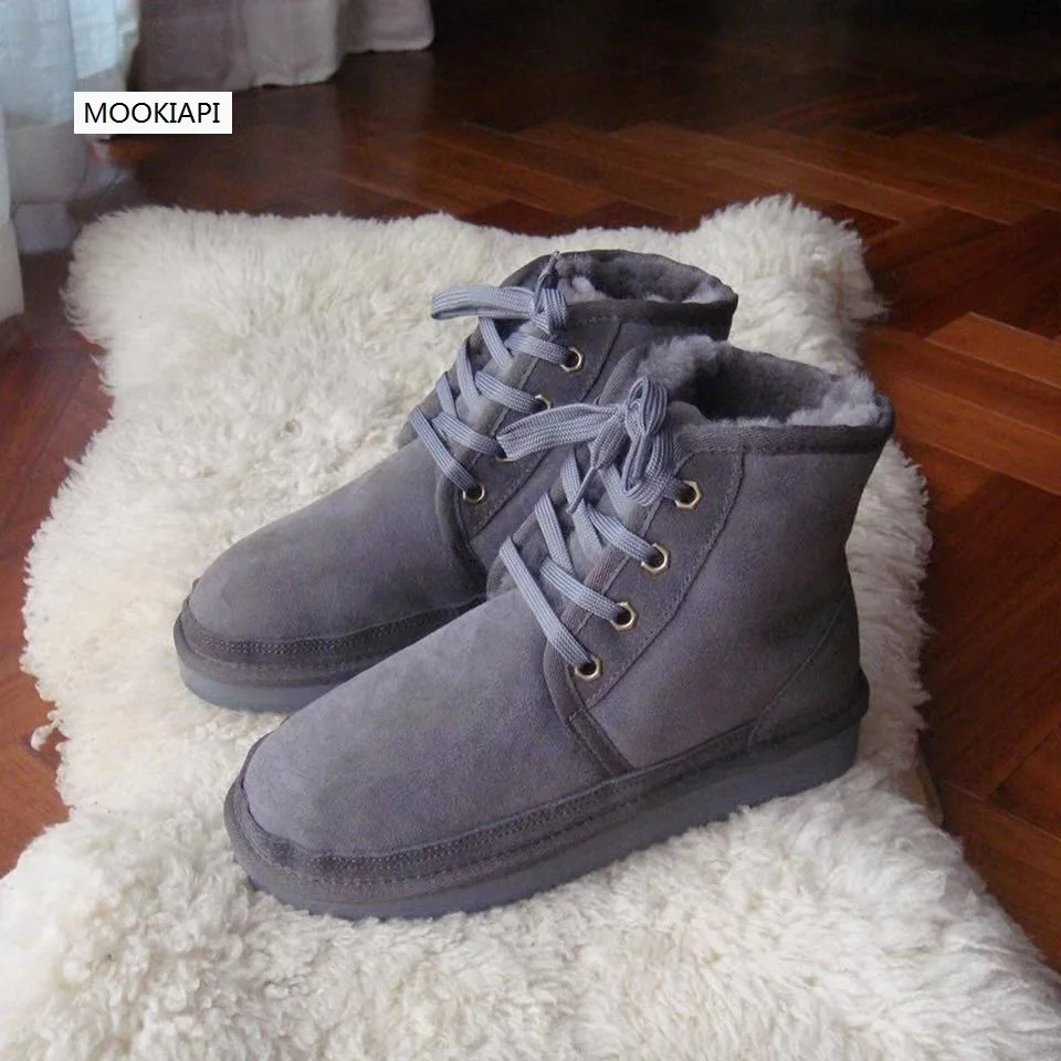 Последняя женская обувь высокого качества в Европе 2019 году настоящая овчина