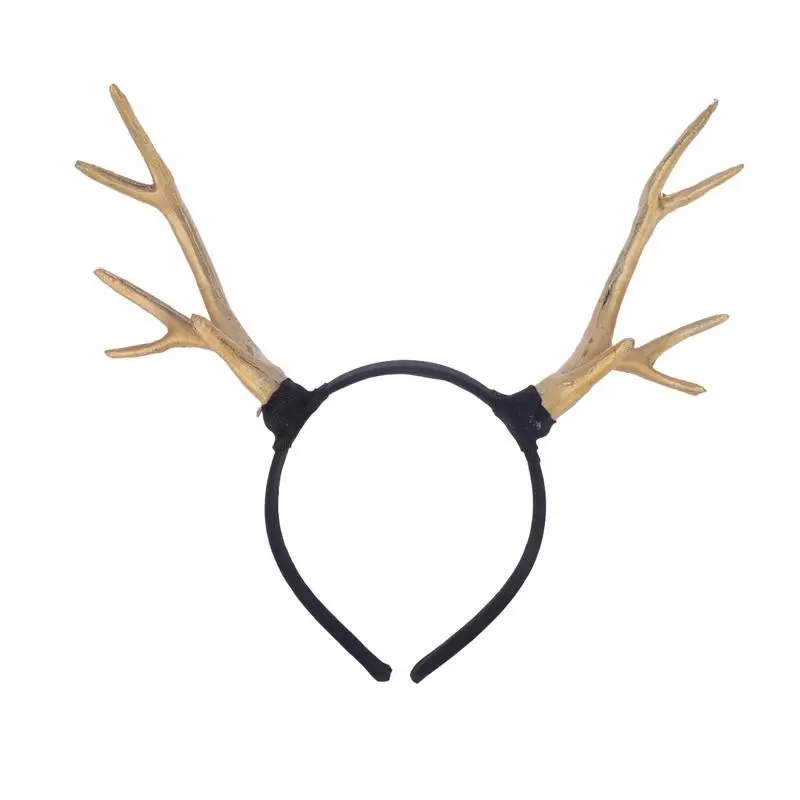 Вечерние пластмассовые искусственные повязки на голову с рогами обруч для волос