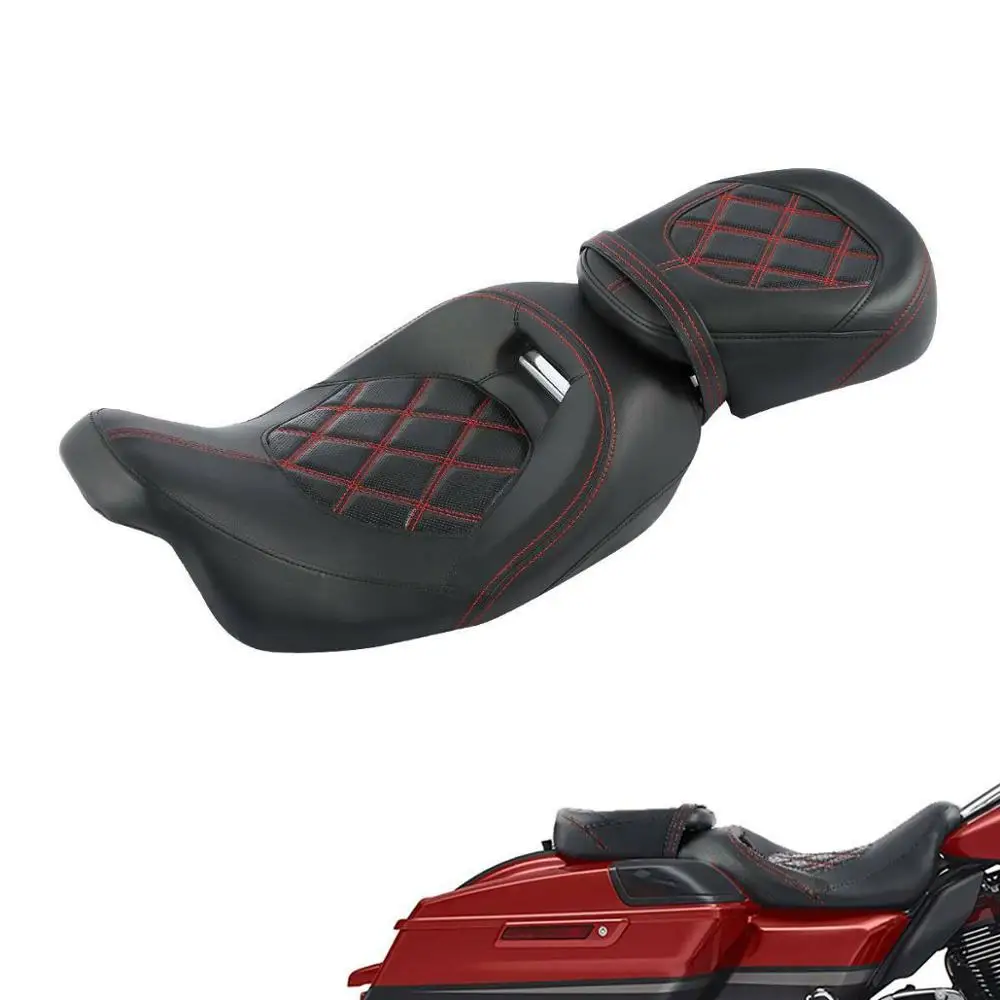 ПАССАЖИРСКОЕ СИДЕНЬЕ мотоцикла для Harley Touring Road King Glide Street Ultra Limited 2009-2020 |