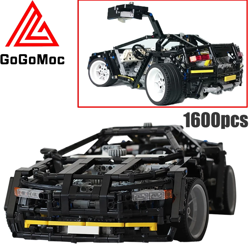 

Moc Attika's EVO Tribute 8880 High-Tech Super Sports Car Blocks Speed Champion Racing Vehicle Bricks Diy Toys For Children Gifts