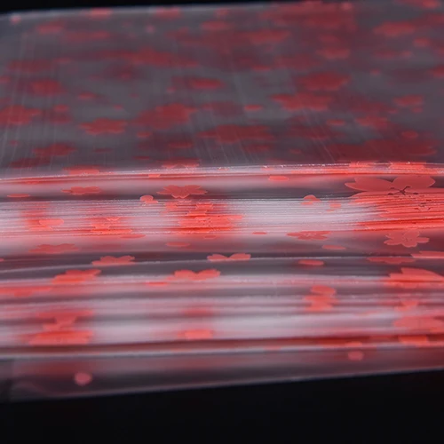 100 шт абсолютно новый розовый прозрачный вишневый цвет Бисквит Торт мешок для