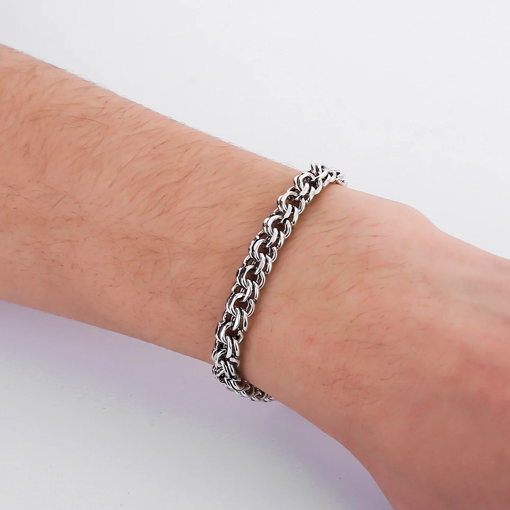 Модный браслет Будды в стиле панк старинный серебряный цвет для женщин браслеты