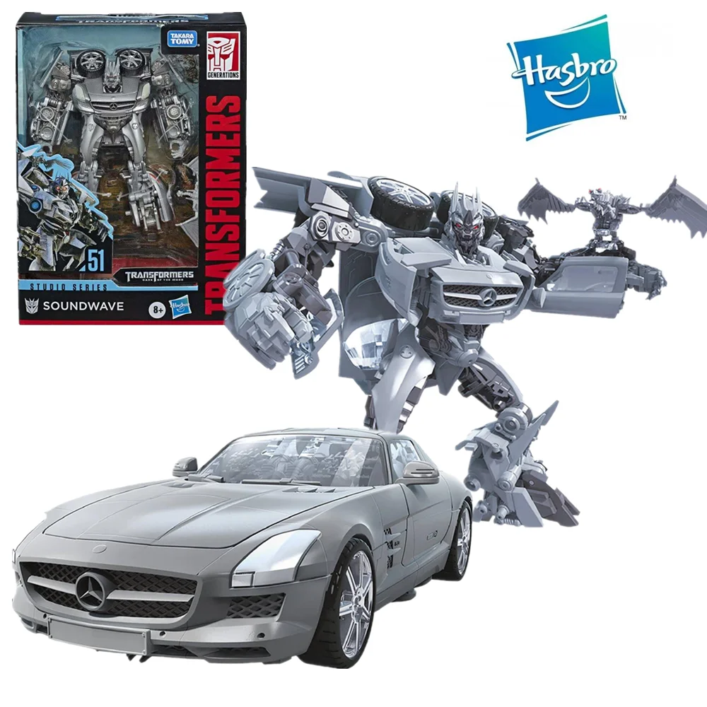 Экшн-фигурка Hasbro Transformer Studio Series 51 Deluxe Class Movie4 Soundwave ss51 | Игрушки и хобби