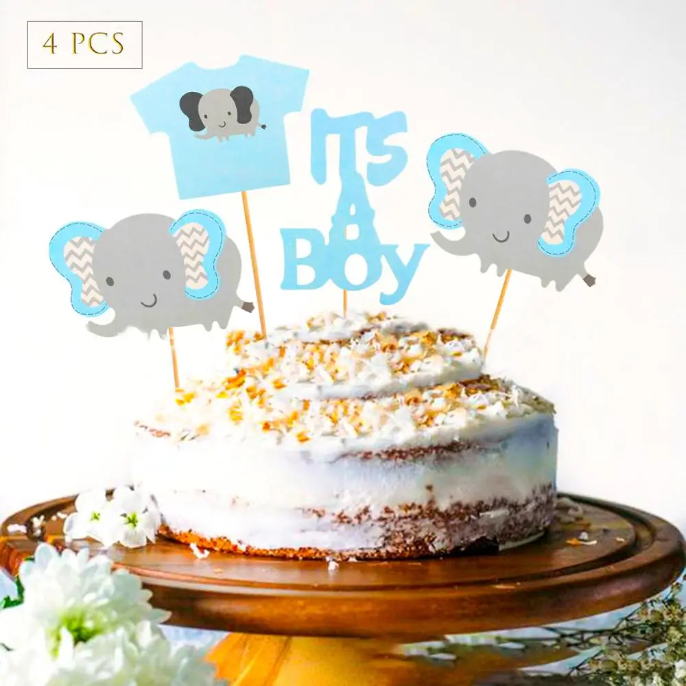 1 Набор Блеск Бумага Baby Shower кекс фигурки жениха и невесты Для мальчиков девочек