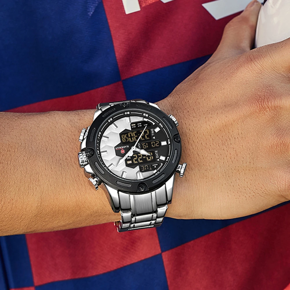 Роскошные Брендовые мужские часы водонепроницаемые военные спортивные
