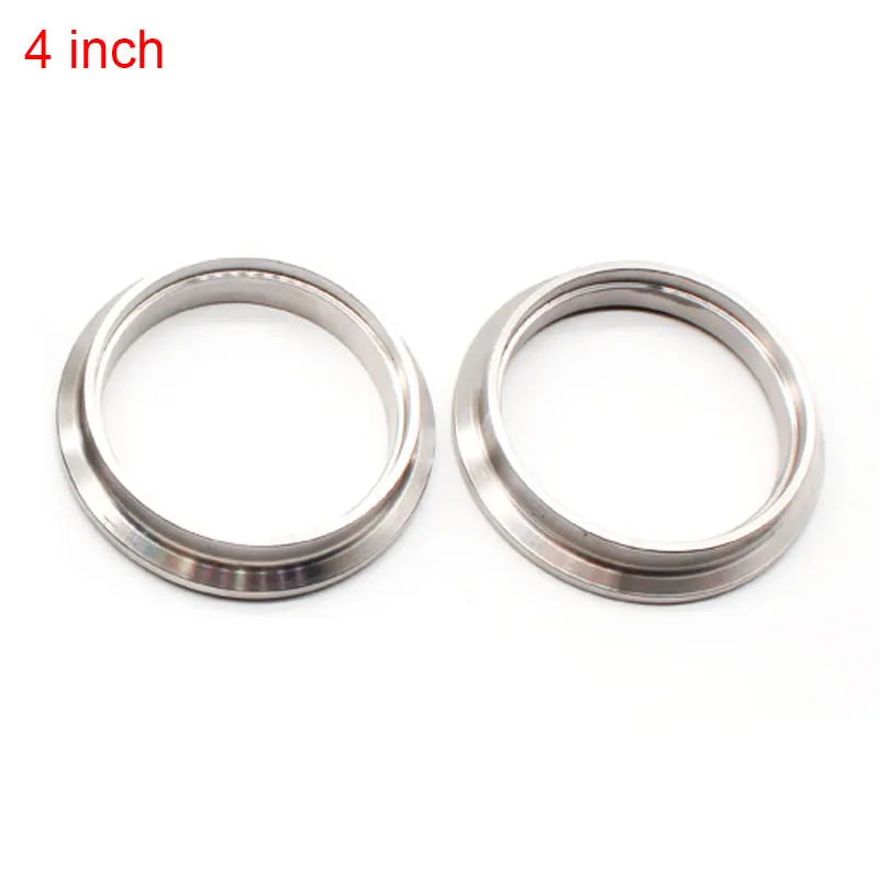 4 inch flanges Быстроразъемный v-образный зажим DEFT, автоматический v-ремешок, вытяжной мужской фланец 76 мм, Vband зажимы из нержавеющей стали " 2,5" " 3,5" " дюйма - Цвет: 4 inch flanges