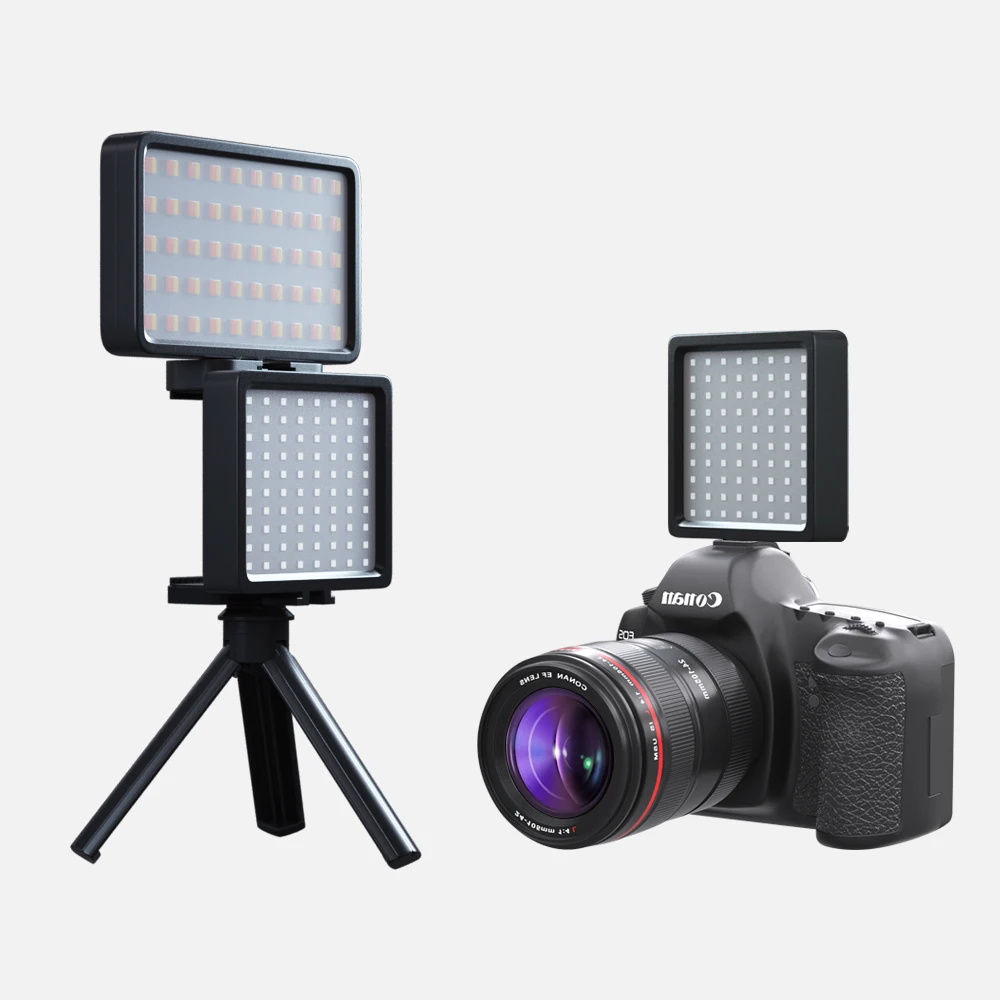Новинка 4,7 дюймовый видео свет светодиодный перезаряжаемый RGB динамический Штатив для телефона Coldshoe для наружного живого потока фотографич... (art.: 3920b799cecf0) - 3920b799cecf0