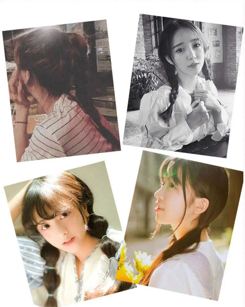 1000 шт. эластичные Разноцветные Одноразовые резинки для волос|Резинки| |