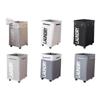 dirty clothes laundry basket foldable storage basket with wheel for office waterproof oxford bathroom laundry hamper