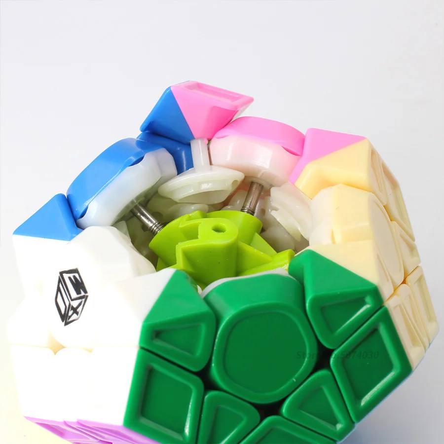 Mofangge Qiyi X MAN Galaxy V2 Megaminxcube кубик Stickerless Профессиональный скоростной магический куб