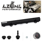 Комплект алюминиевых топливных рельсов серии K для HONDA K20 K24 RSX CIVIC SI,INTEGRA EP3 с манометром