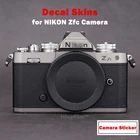Наклейка для камеры ZFC премиум-класса Защитная пленка для камеры Nikon Z fc наклейка защита от царапин защитная пленка виниловая наклейка