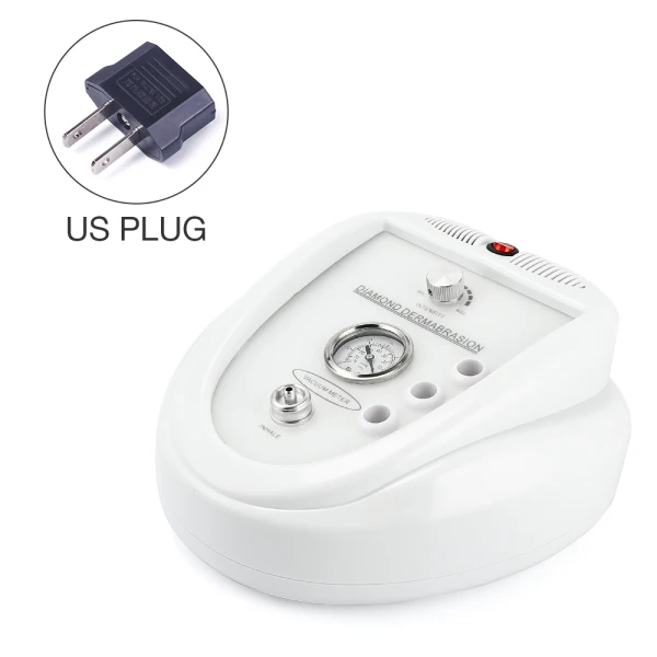 US Plug Алмазная микродермабразия машина дермабразия против старения морщин уход за кожей удаления черных точек пилинг лица пилинг спа - Color: US Plug