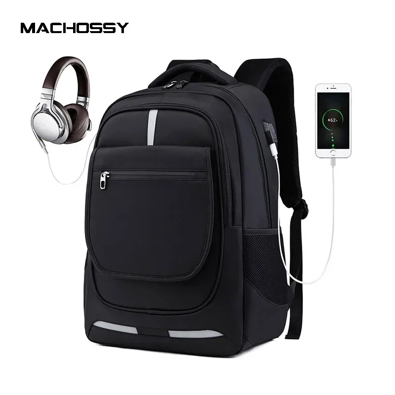 

New Arrival Man USB Charging Travel Bag Men Backpack Multifunctional Waterproof 17 inch Laptop Bag Large Capacity Backpacks