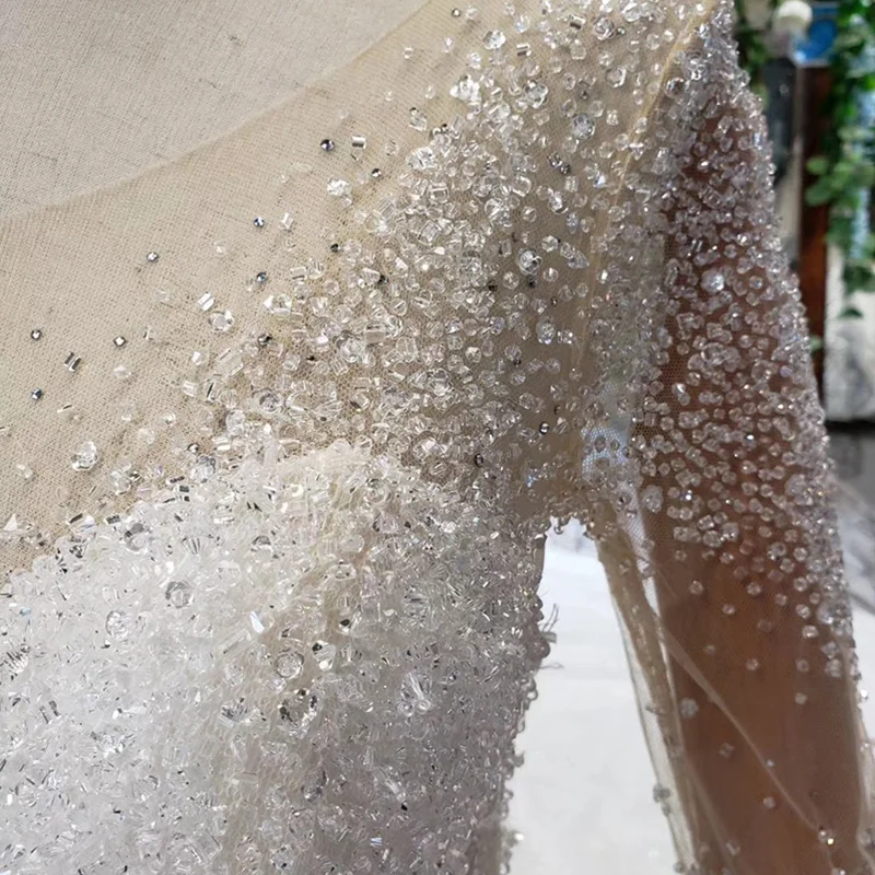 HTL441 перспектива украшенный кристаллами Топ с пряжкой сзади Свадебные платья 2021