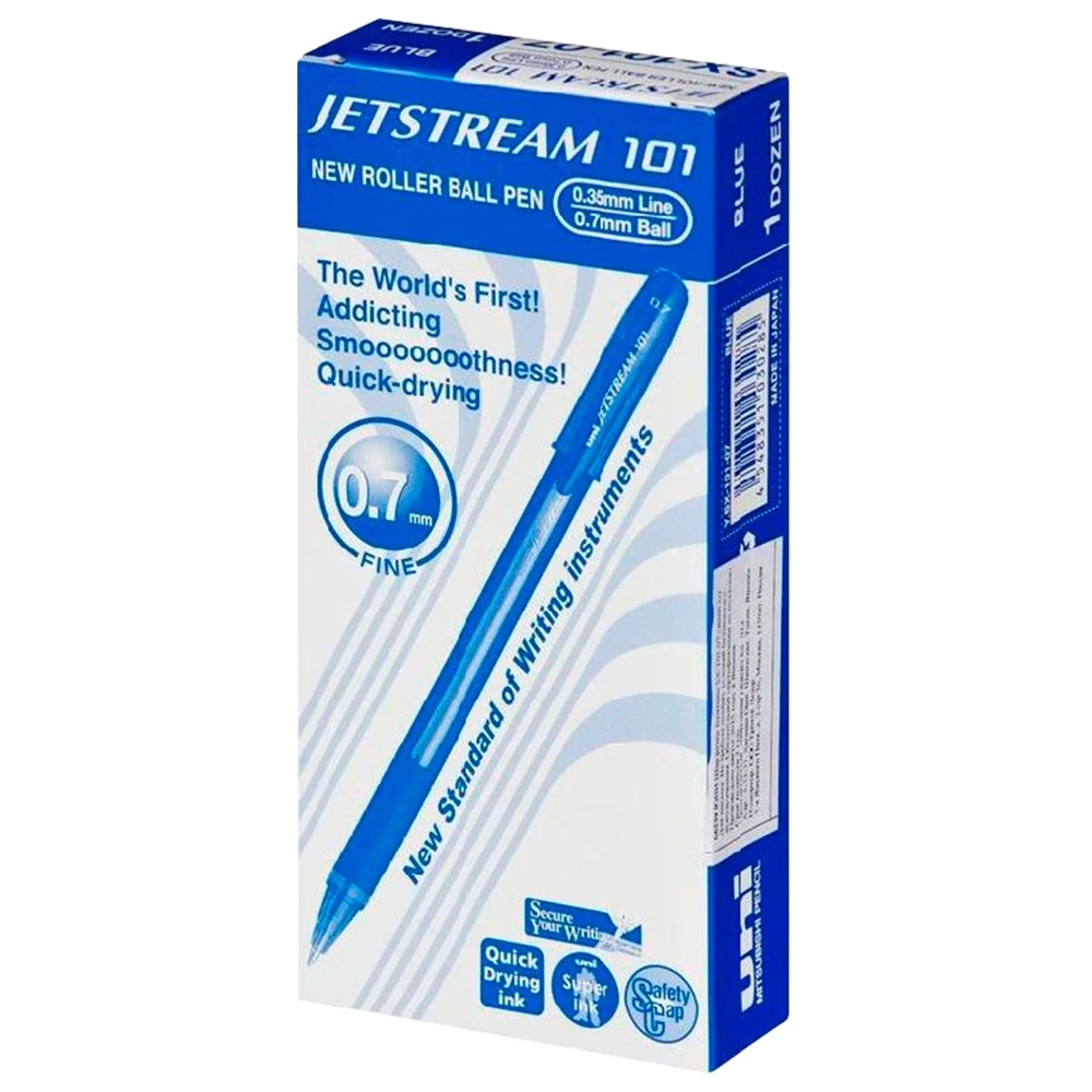 Ballpoint pen UNI &quotJetStream" grip oil knot 0.7 mm writing line 0.35 Stationery for school 2021 Pens Pen handles telescopic baton fountain