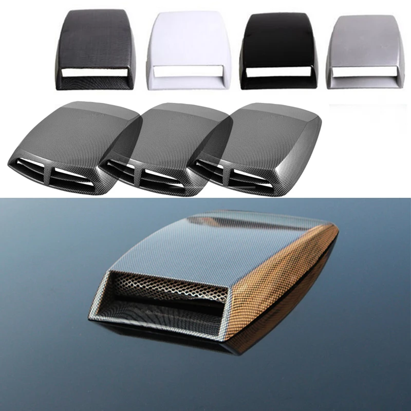 5D углеродного волокна капот автомобиля воздухозаборник Крышка для Volvo S60 XC90 V40 V70