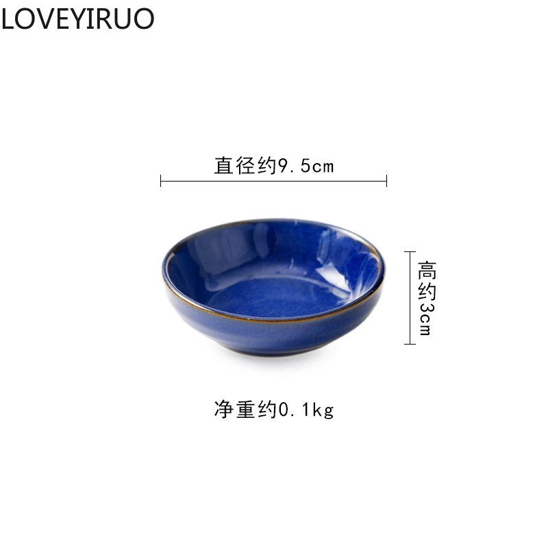 В японском стиле керамика погружения блюдо для закусок творческий вкус