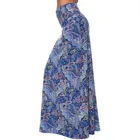 Женская длинная юбка с цветочным принтом, Повседневная пляжная юбка в богемном стиле, одежда для женщин, макси цветные юбки, лето 2021
