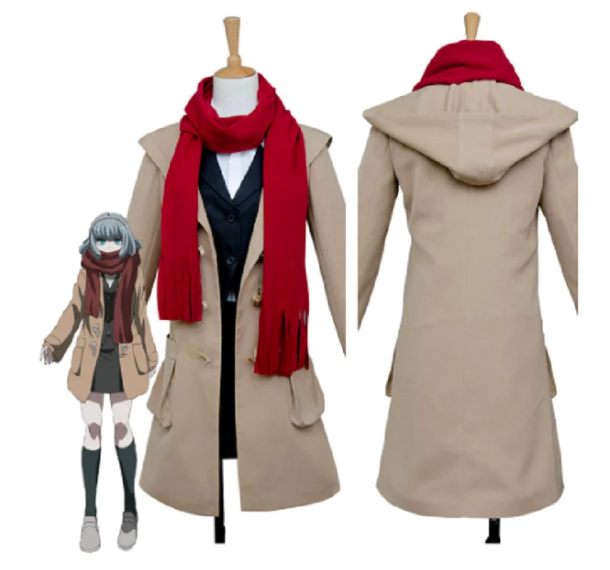 

Best selling miaya gekkogahara Cosplay clothing Khaki with black skirt set