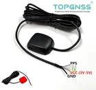 DIY 5pin разъем PPS GPS GNSS GLONASS модуль антенны приемник магнитное дно водонепроницаемый IP67 1 Гц 9600 TTL уровень антенна.