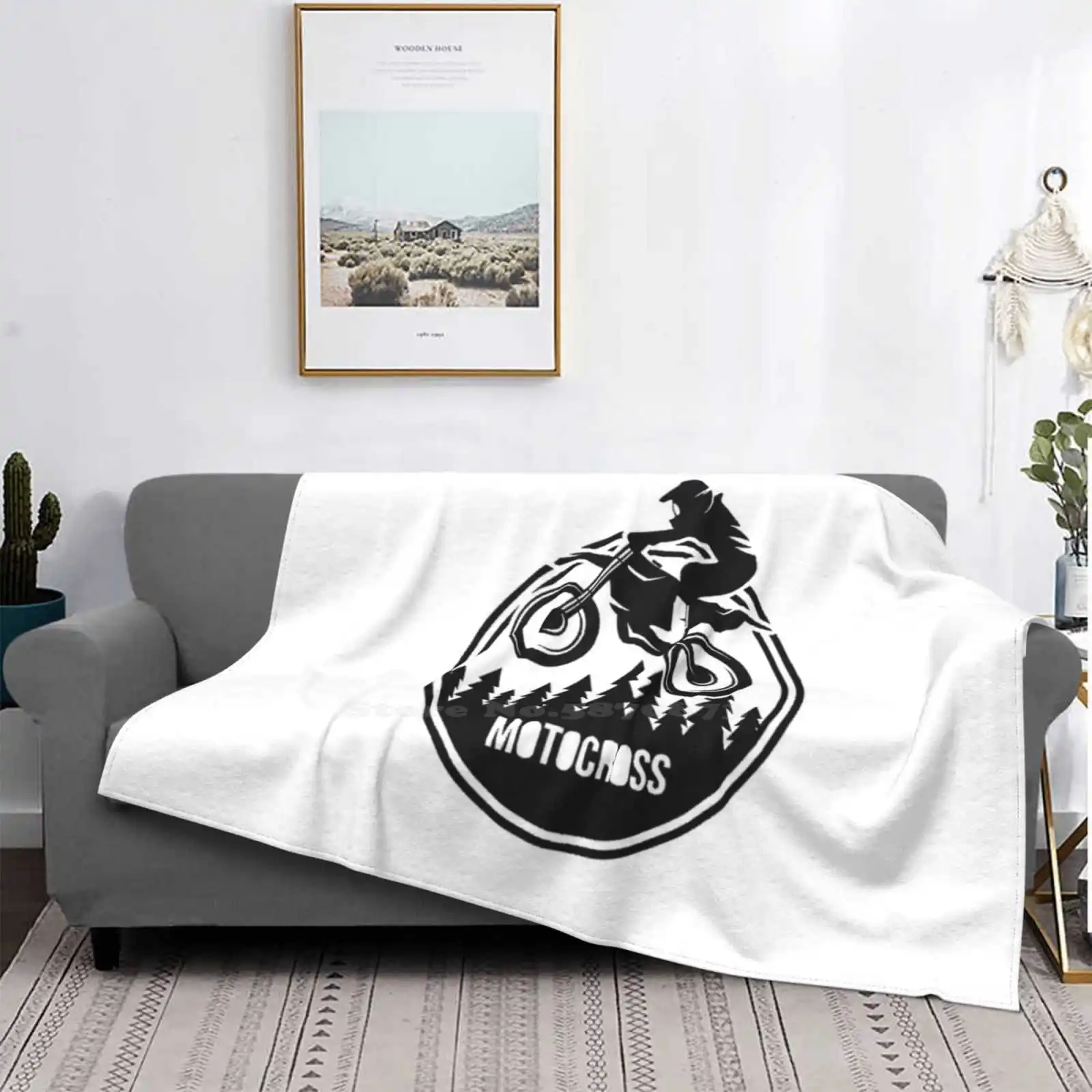 

Manta de Motocross para montar en motocicleta, manta de Franela suave fina ligera con disegio creativo американо 21, Монтажи y b