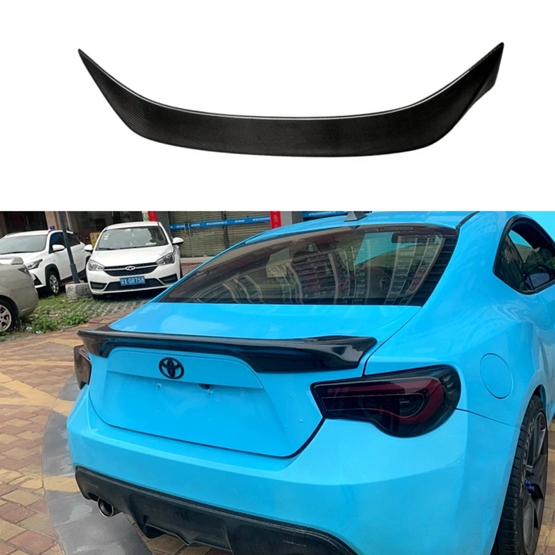 Спойлер для Toyota GT86 Subaru BRZ 2012 2013 2014 2015 задний спойлер из углеродного волокна крыло
