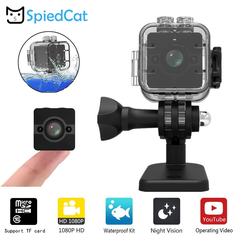 Мини камера ночного видения Водонепроницаемый движения видеорегистратор HD Micro