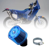motorcycle air filter cleaner 35mm 45 degree bend with plastic cover waterproof cover dirt pit bike parts motorcycle accessories
