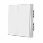 Умный выключатель Xiaomi Aqara Wall Light Switch Double Key D1(Белый) (Без нулевой линии) (QBKG22M)