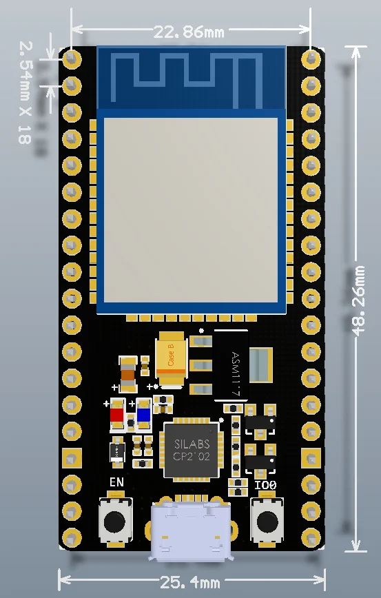 Подлинный NodeMCU-32S Lua wifi IOT ESP32 макетная плата ESP32-WROOM-32 двухъядерный беспроводной wifi BLE модуль Ai-thinker