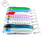 Искусственная змеиная голова, пластиковый жесткая приманка свимбейт Wobbler Bass 4 #10 см16 г с крючком для крови, 3D глаза, плавающий карандаш, море