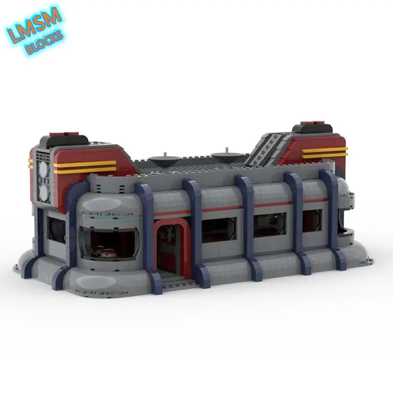 

MOC-40304 Dex'S столовая Серия II здания архитектурные блоки кирпичи коллекция конструктор детские игрушки