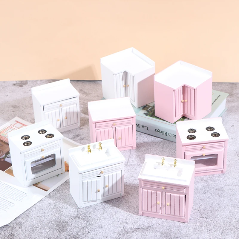 

Кукольный домик, деревянная раковина 1:12 Mini аксессуары для кукольного домика, миниатюрная мебель, Реалистичная кухонная раковина для ванной...