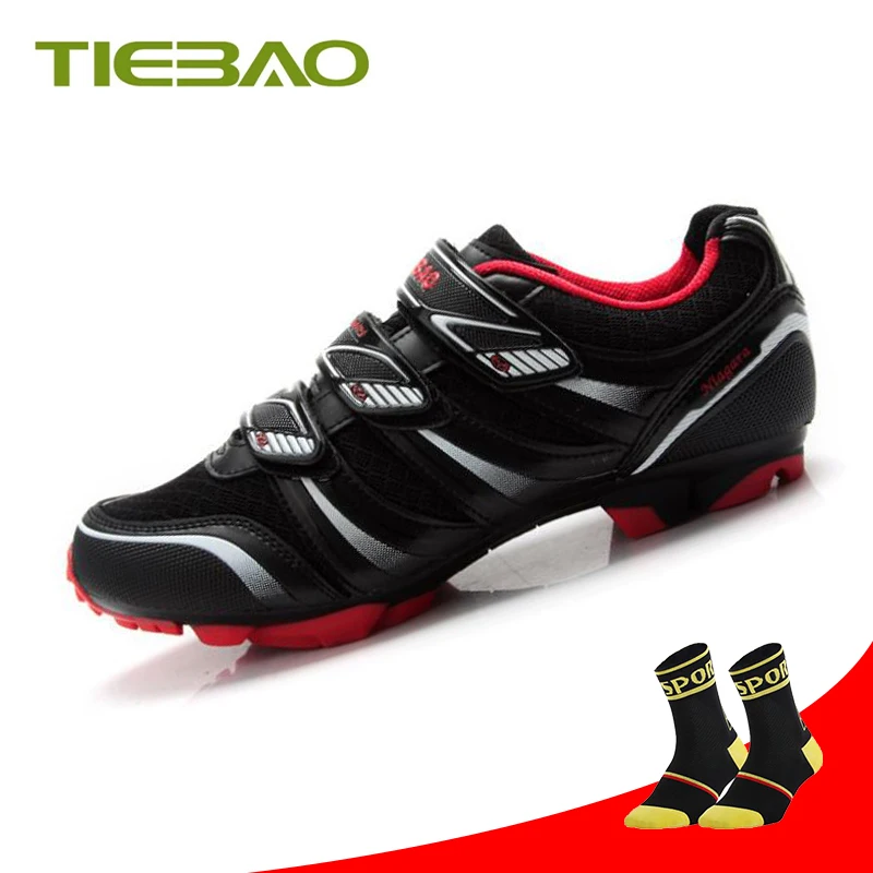

Tiebao Sapatilha Ciclismo Mtb Cycling Shoes SPD Superstar Outdoor MTB Sneakers Self-locking Breathable Mountain Bike Shoes
