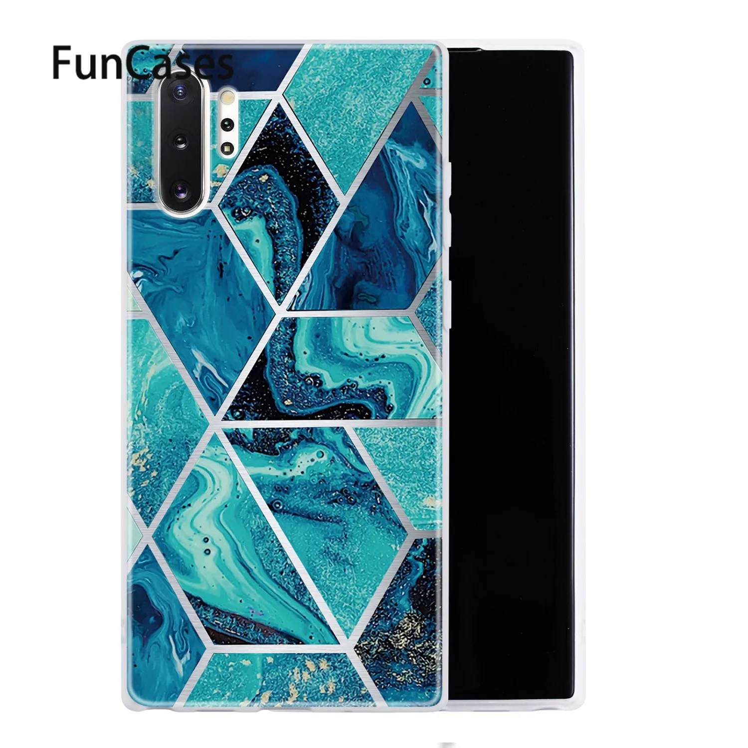 Мягкие силиконовые чехлы с серебряной проволокой для samsung Note 10 Pro мобильных