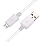 Оригинальный кабель для Samsung S7 edge, 2 А, 1,2 м, Micro USB, Android, 1,5 м, кабели для быстрой зарядки и передачи данных, адаптер для samsung S3 MINI j5 j7