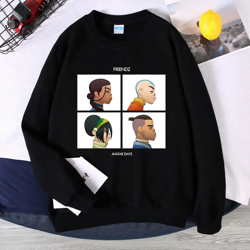 

Anime Avatar The Last Airbender Hoodie Men Sweatshirt Casual Crewneck Sweatshirts New Brand Winter Autumn Hoody Clothing Tops