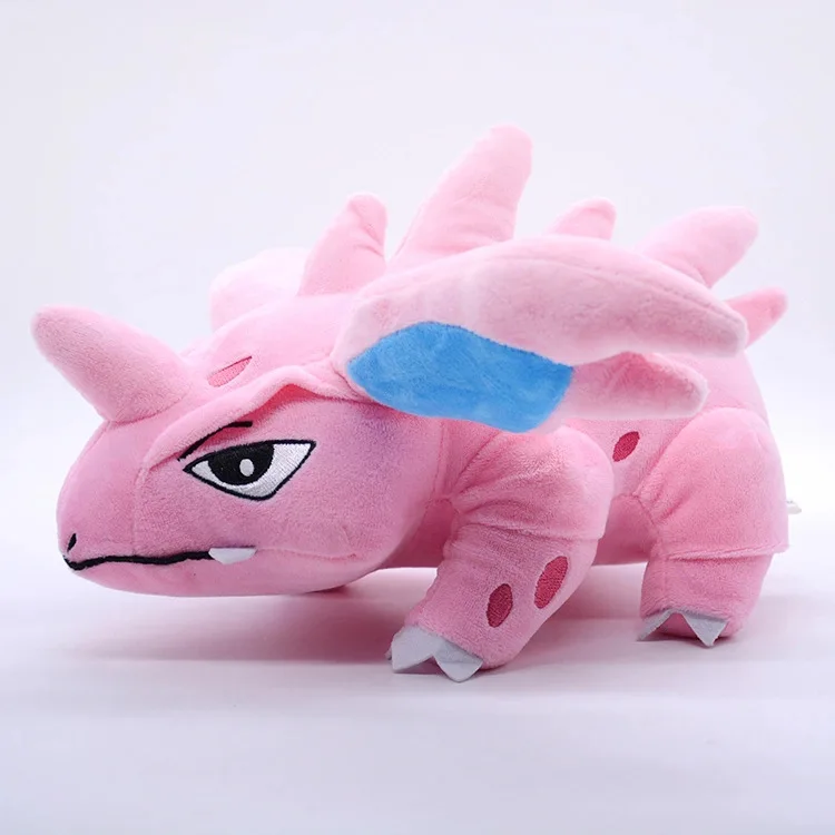 

cool new good quality 12inch plush Nidorino soft blue and pink doll Cartoon Pillow good quality hot christmas gift for kid