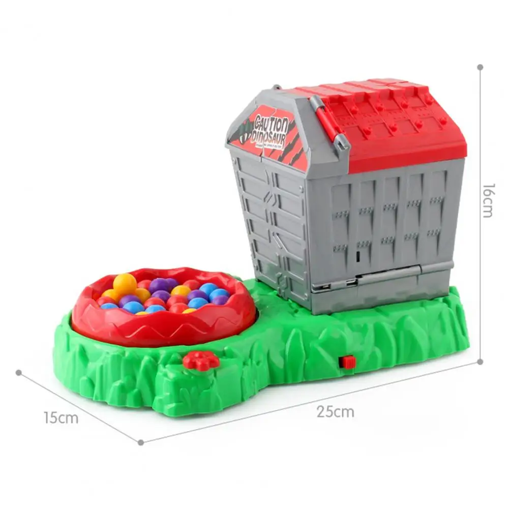 

Children Cautious Dinosaur Pinching Bean Parent-child Interactive Tabletop Toy