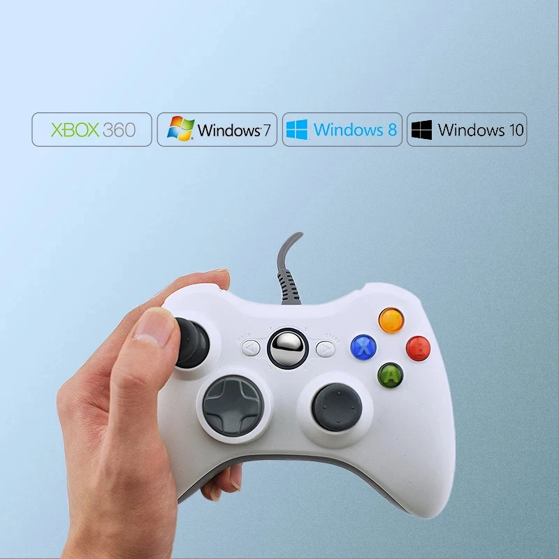 

USB Wired Gamepad Joystick Official Microsoft PC Controller For Windows 7 8 10