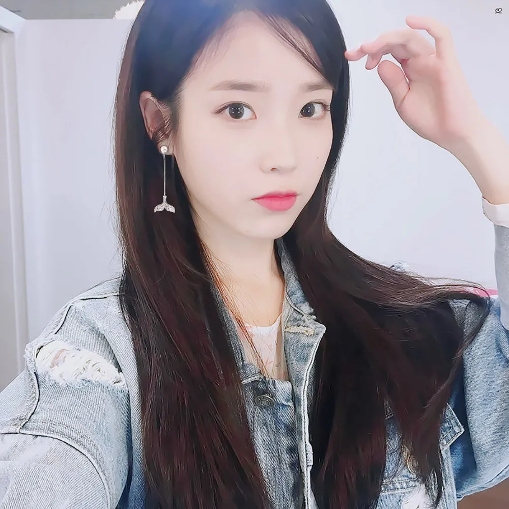 Женские длинные серьги-гвоздики из стерлингового серебра 2019 | Тематическая