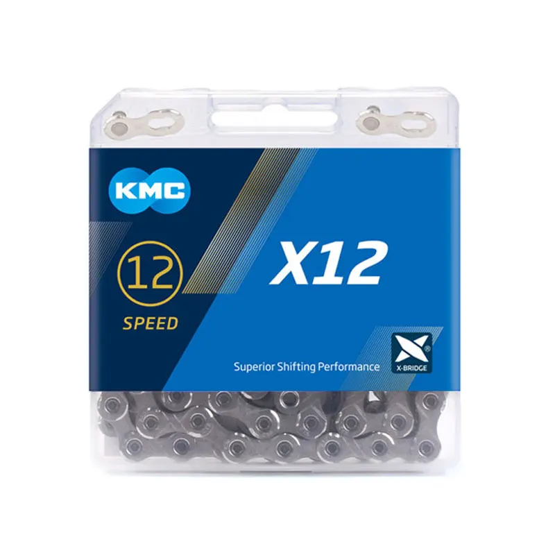 Велосипедная цепь KMC X12 MTB дорожный велосипед 12 Скоростей с оригинальными