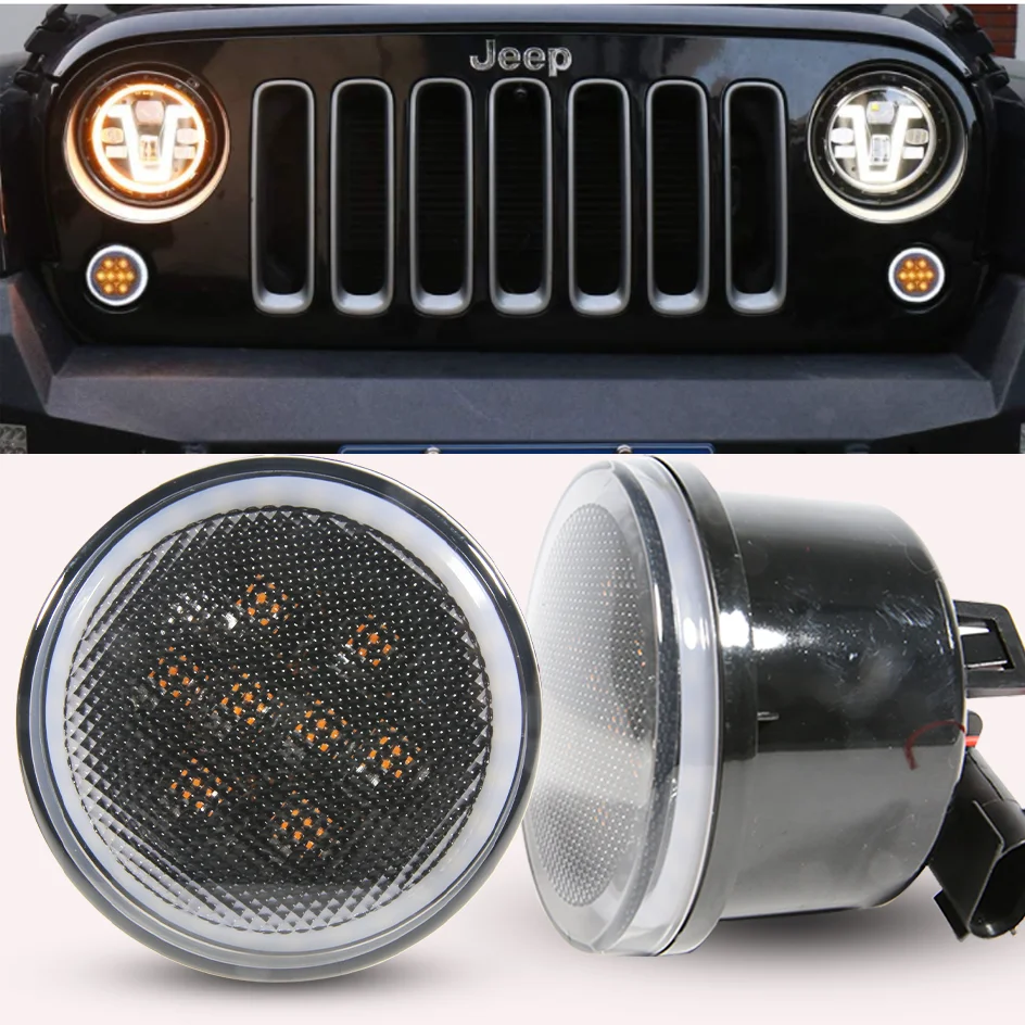 

Поворотники JK для фар 2007-2017 Jeep Wrangler JK JKU