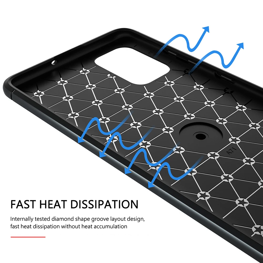 Магнитный держатель для мобильного телефона чехол Samsung Galaxy A01 A51 A71 A10 A10S A20 A30S A40 A50