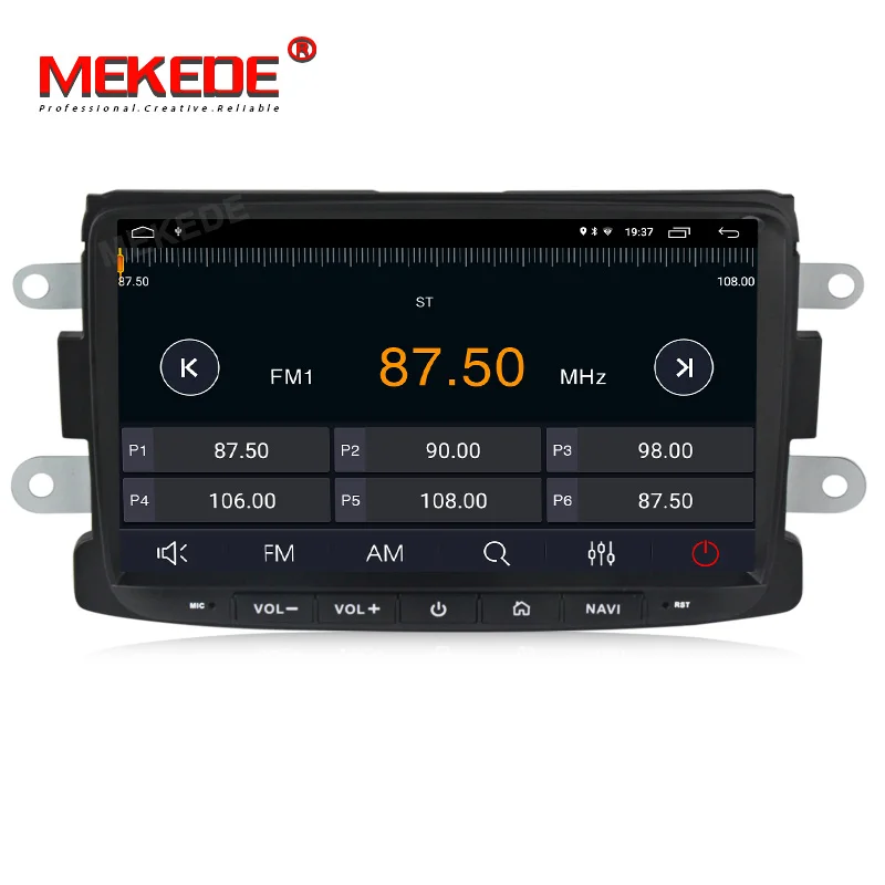 8 дюймов Android 10 автомобильный DVD мультимедийный плеер для Dacia/Sandero/Duster/Renault/Captur/Lada/Xray
