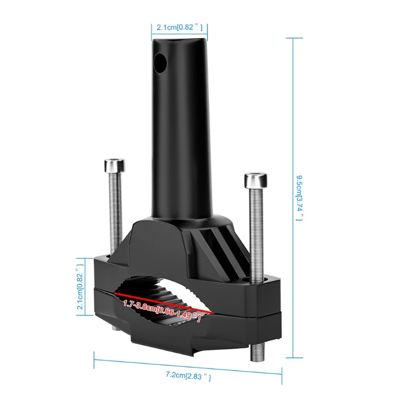 

Mount Bracket for Motorcycle Headlight Stand Spotlight Extension Rod Holder A5KD