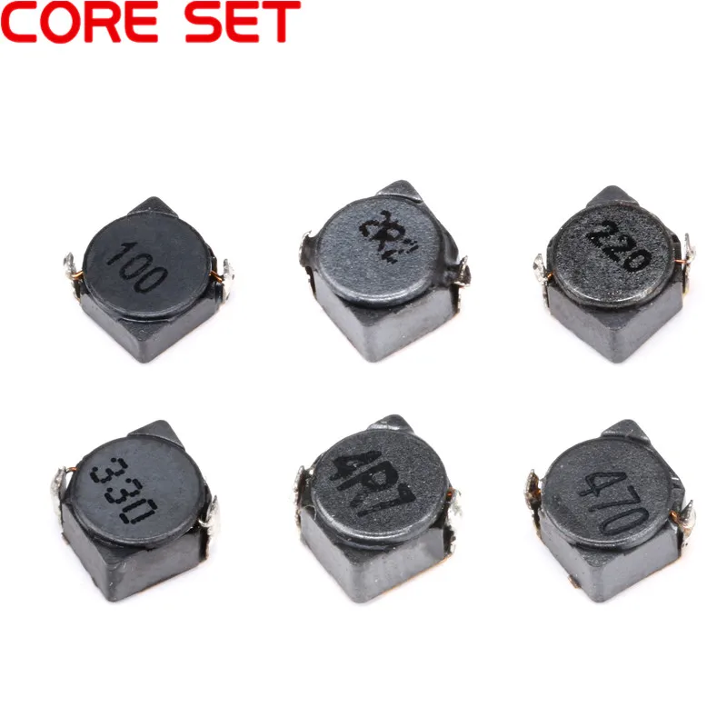 10 шт./лот силовой индуктор CDRH4D28 SMD 2.2uh 437uh 10uh 22uh 33uh 47uh экранированный 5*5*3