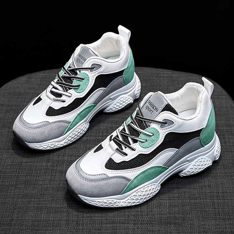 Женские кроссовки удобная мягкая Уличная обувь увеличенная рост модная новинка