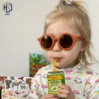 fashion round kids sunglasses boys girls vintage sun glasses uv protection classic children eyewear lentes de sol gafas